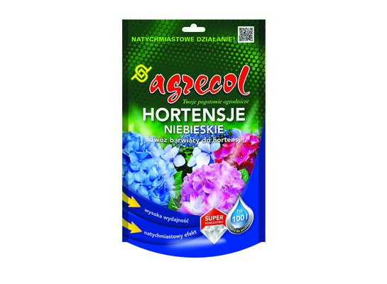 Nawóz barwiący hortensja niebieska 0,25 kg Agrecol