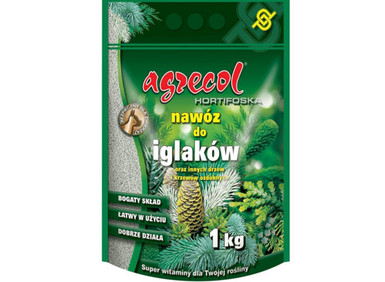 Nawóz Hortifoska do iglaków 1 kg Agrecol