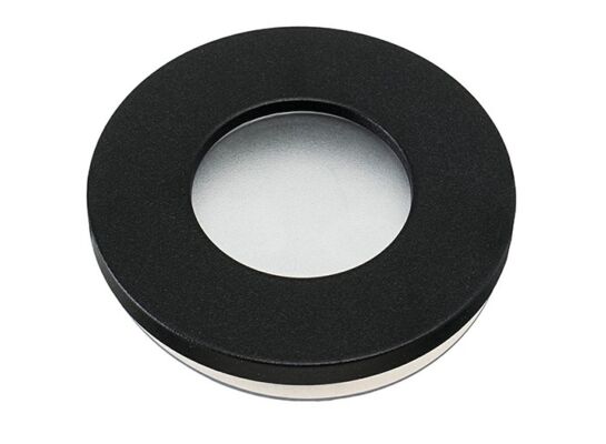 Oczko sufitowe okrągłe IP44 czarny