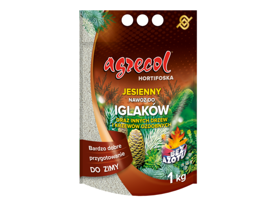 Nawóz Hortifoska jesienna do iglaków 1 kg Agrecol