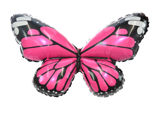 Balon foliowy z szelkami skrzydła motyla 23 cm