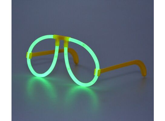 Okulary fluorescencyjne glow stick