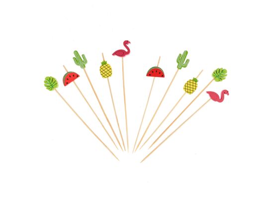 Patyczki do przekąsek Summer Party 10 sztuk