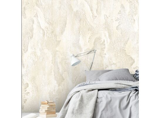 Tapeta winylowa na flizelinie złoty marmur