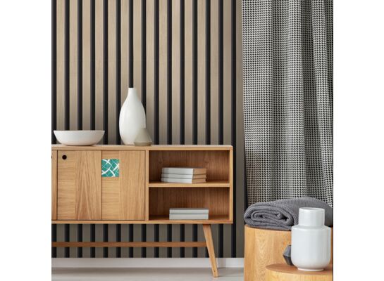 Tapeta winylowa na flizelinie lamele