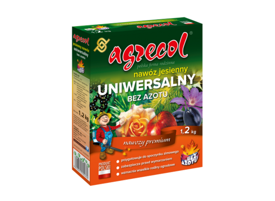 Nawóz jesienny bez azotu 1,2 kg Agrecol