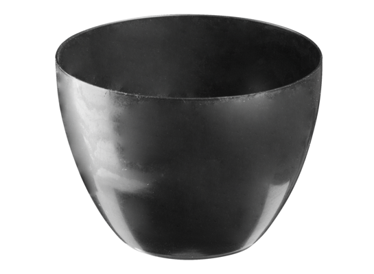 Kubek do gipsu wysoki czarny Ø125 mm Hardy