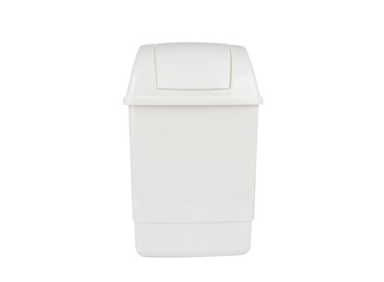 Kosz na śmieci klip 12 l biały