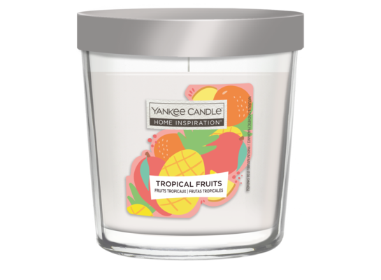Świeca w szkle Yankee Candle Home Inspiration Tropical Fruit