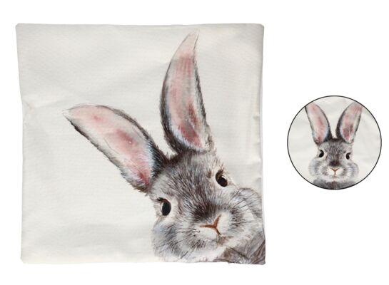 Poszewka na poduszkę Zając 40 x 40 cm