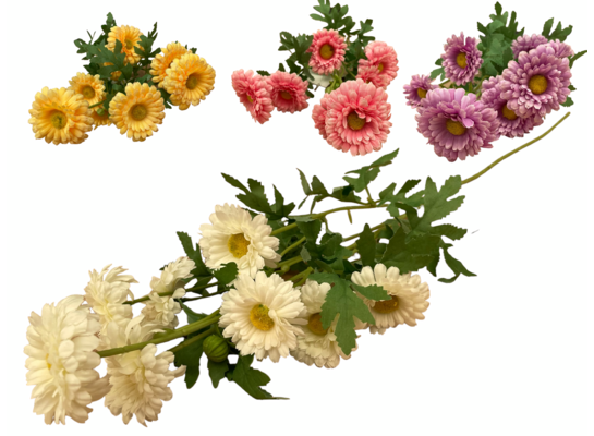 Bukiet margaretek 77 cm mix