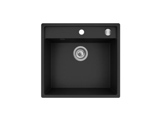 Zlewozmywak granitowy CAMEA 53 x 50 cm 1B, volcano