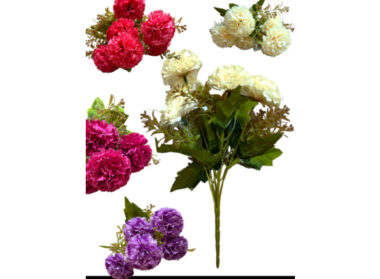 Bukiet goździków 28 cm mix