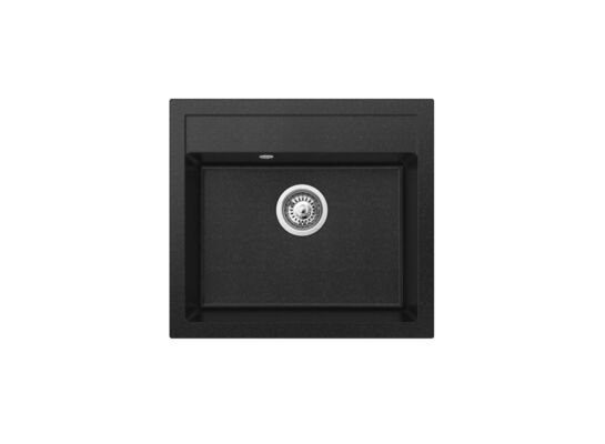 Zlewozmywak KITNOS 56 x 51 cm czarny