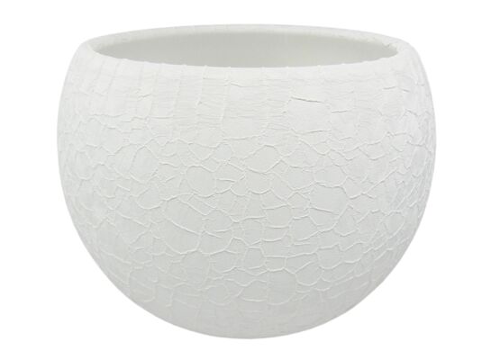 Osłonka kula Lizard 14 cm biały