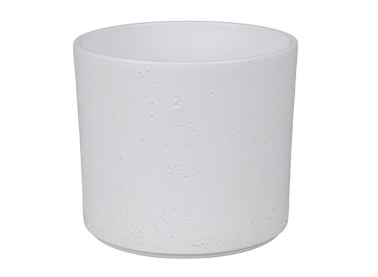 Osłonka Pillar Lava 14 cm biały mat