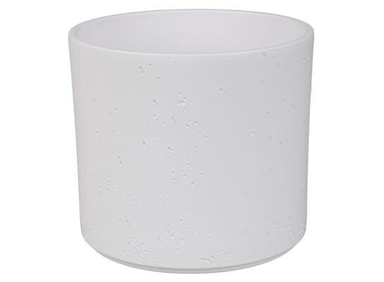 Osłonka Pillar Lava 21 cm matowy biały