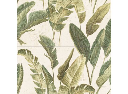 Dekor ścienny 2-elementowy Floral Stone 59,8 x 59,8 cm Gat.1