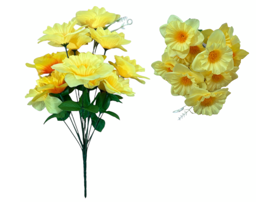 Bukiet żonkili 47 cm mix