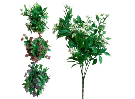 Gałązka ozdobna 39 cm mix