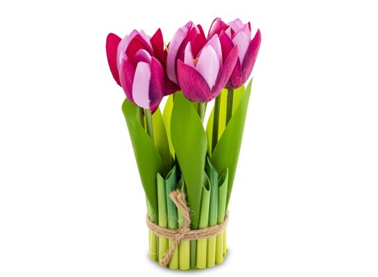 Bukiet tulipanów 20 cm różowy