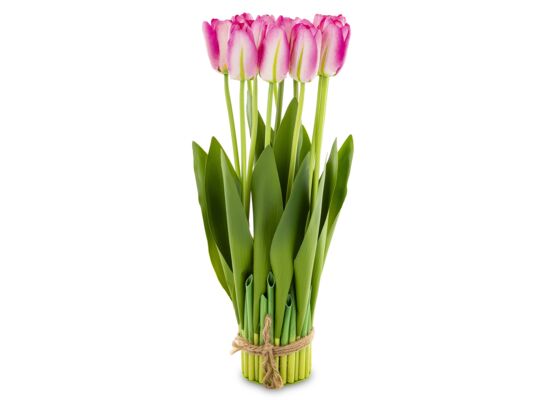 Bukiet tulipanów 38 cm różowy