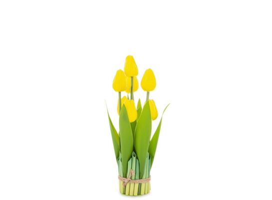 Bukiet tulipanów 28 cm żółty