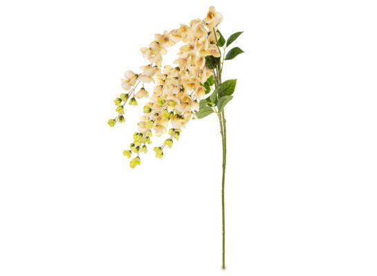 Gałązka wisterii 70 cm żółty