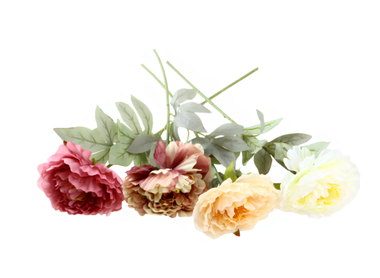 Gałązka piwonii 66 cm mix