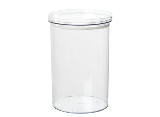 Pojemnik na artykuły sypkie plastikowy PT-5320 STOCKHOLM 2,6 l transparentny