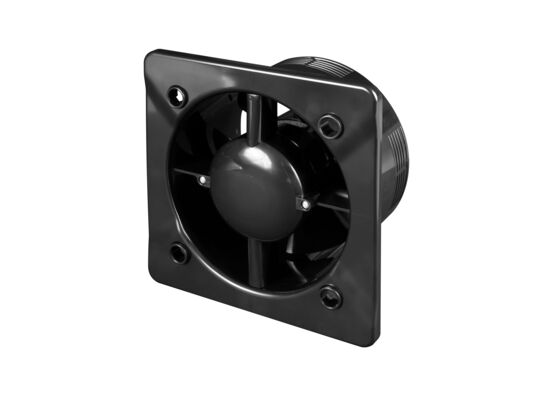 Korpus wentylatora SYSTEM+ Silent 125 mm czarny