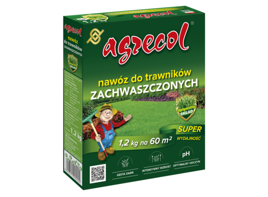 Nawóz do trawników zachwaszczonych 1,2 kg Agrecol