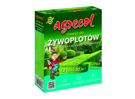 Nawóz do żywopłotów i drzew ozdobnych 1,2 kg Agrecol