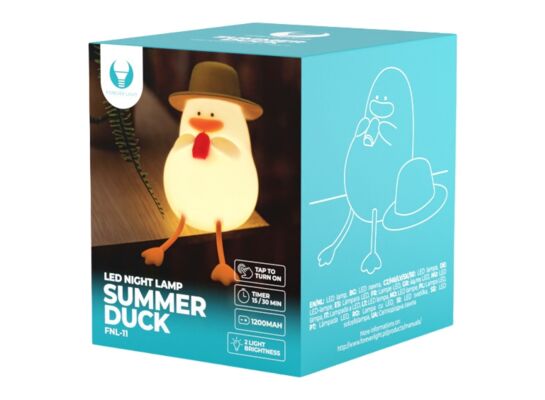Lampka nocna LED kaczka na wakacjach FNL-11 forever light