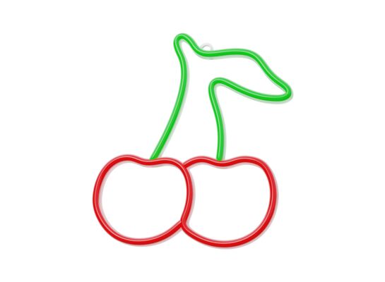 Neon LED czereśnia zielono-czerwony NNE23 neolia