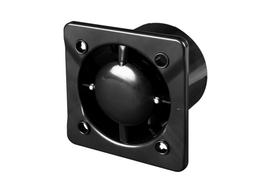 Korpus wentylatora SYSTEM+ Silent 100 mm czarny