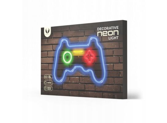 Neon plexi LED gamepad wielokolorowy FPNE03X forever light