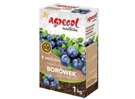 Nawóz organiczny do borówek 1 kg Agrecol