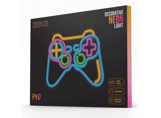 Neon plexi LED pad wielokolorowy NNE19 neolia