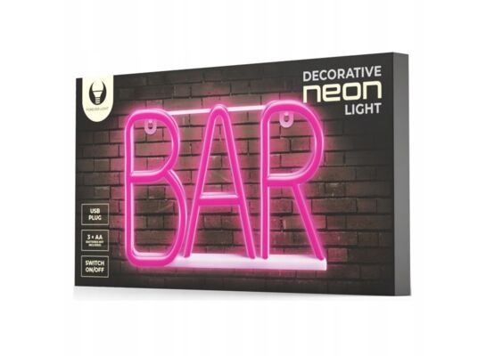 Neon LED bar różowy FLNE24 forever light