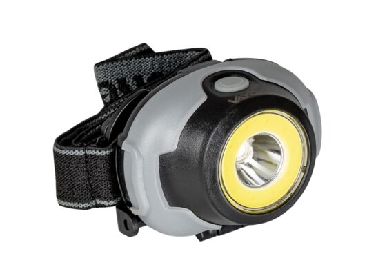 Latarka czołowa bateryjna LED + COB 170 lm VA0119 vayox