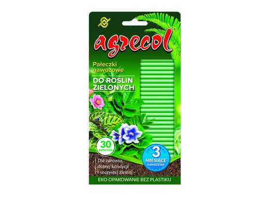 Pałeczki nawozowe do zielonych Agrecol