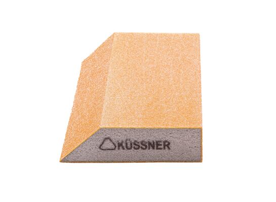 Kostka ścierna Soft trapez 125 x 90 x 25 mm elektrokorund szlachetny granulacja P150 Küssner