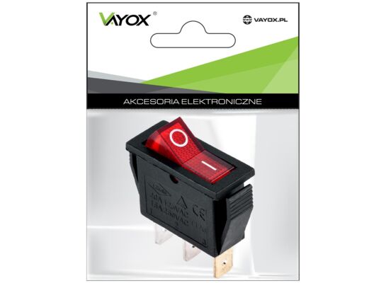 Przełącznik IRS-101-1B czerwony PRK0007B vayox