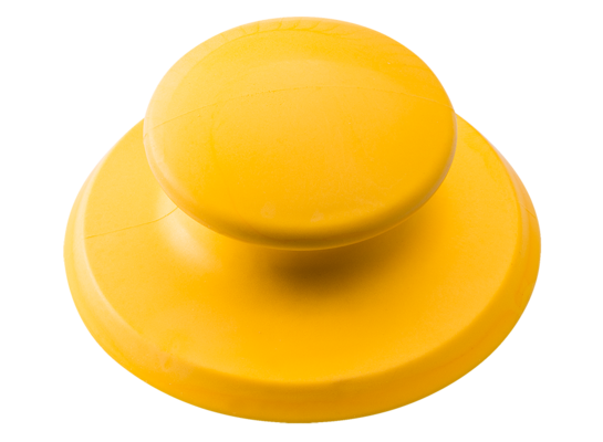 Blok ścierny z rzepem niebieski Ø125 mm PU Küssner