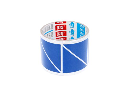 Narożniki samoprzylepne niebieskie 48 sztuk Scley