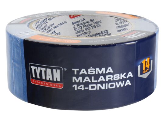 Taśma maskująca 14 dniowa 48 mm x 50 m TYTAN PROFESSIONAL