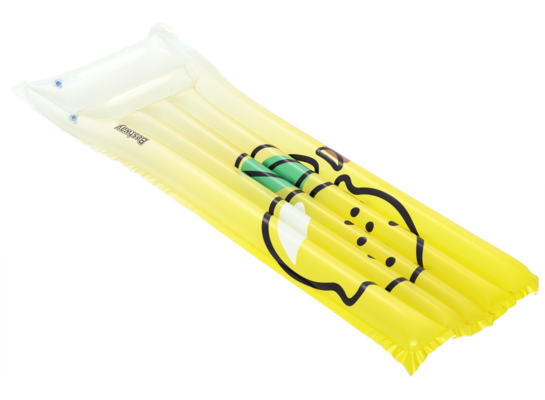 Materac dmuchany Lemon 183 x 69 cm żółty Bestway