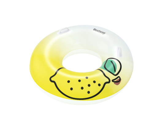 Koło dmuchane Lemon 114 cm żółty