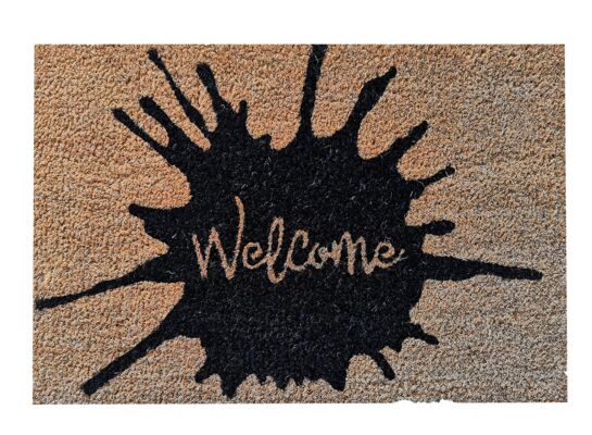 Wycieraczka gumowo-kokosowa TUCAN 40 x 60 cm wz07